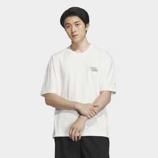 ADIDAS 短袖上衣 GFX EMB TEE 男 IA8177 白色