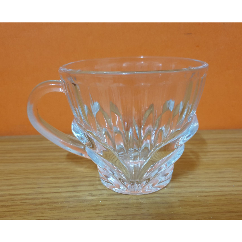 玻璃杯 DELISOGA水晶花玻璃杯容量180ml