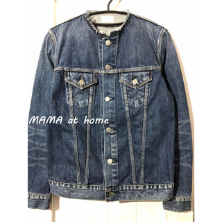 I-565/USED＜日本製URBAN RESEARCH×林芳亨 無領丹寧牛仔外套＞M