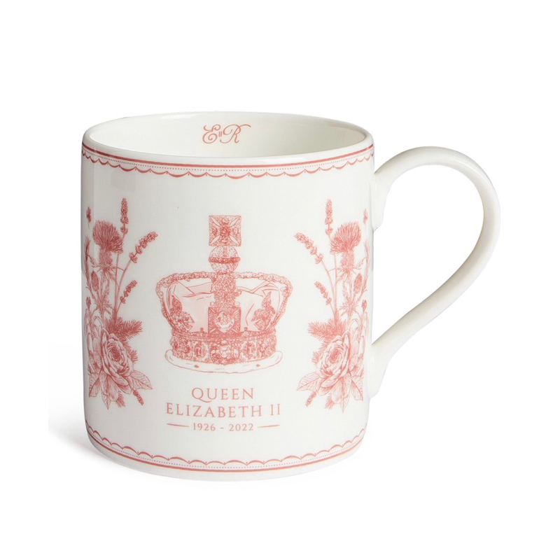 英國百貨Harrods購入 英國女王伊莉莎白二世紀念 馬克杯 現貨