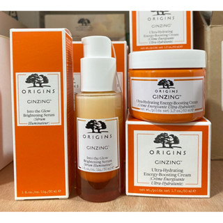 ORIGINS 品木宣言 元氣十足亮膚保濕霜 元氣十足亮眼眼霜 元氣十足亮顏C精華 亮顏C 咖啡因精華 小橘瓶