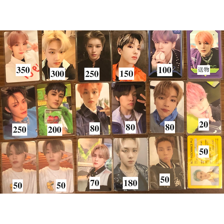 NCT/ NCT DREAM/NCT 127/WAY V 2018星 金髮星