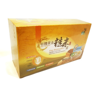 禾農 有機 黃金糙米素10克33包/盒 (產地台灣)