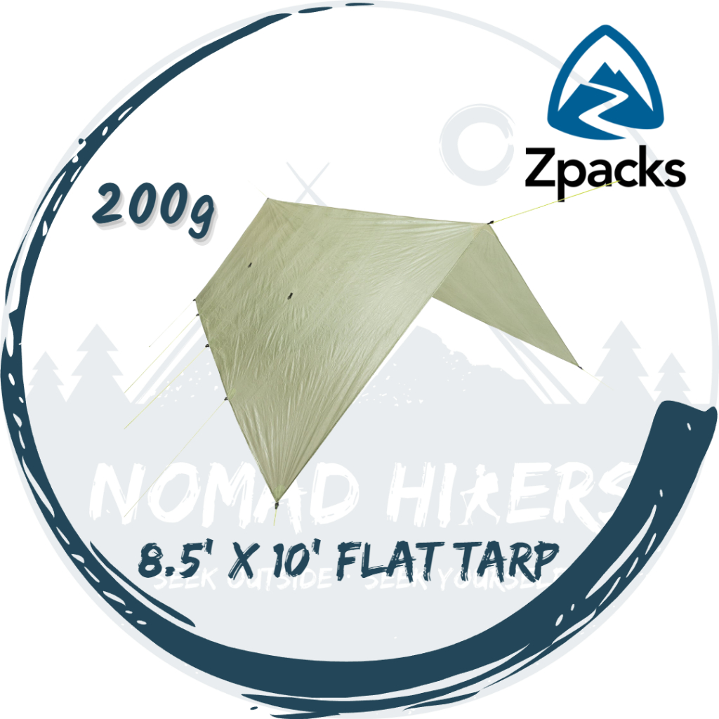 【游牧行族】*預購*Zpacks 8.5' x 10' Flat Tarp 超輕量天幕 200g 緊急避難 露宿用