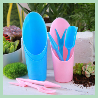 🌻多樂🌻園藝微景觀多肉工具鏟土杯鏟子鏟勺桶鏟移苗器起苗器打孔器挖洞器移植器 苔蘚植物盆栽種花播種挖苗移盆換土鋪面種植工具