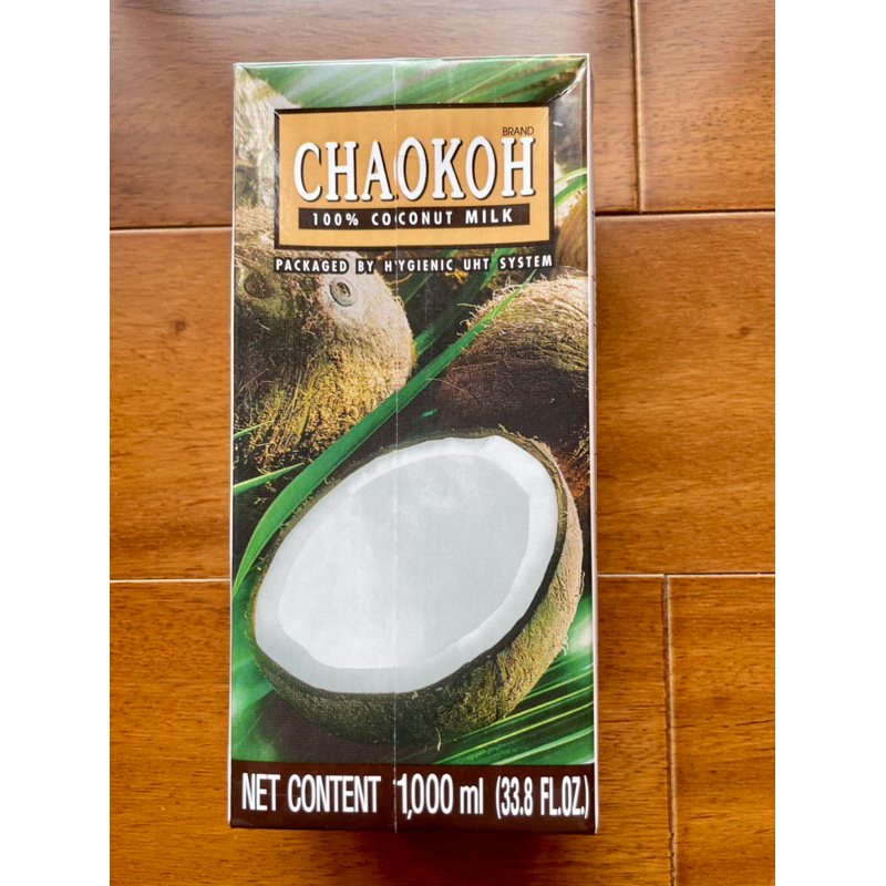 泰國 chaokoh 巧口椰奶 椰漿 1000ml（售完為止）