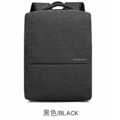 出清商品 KAKA 韓版簡約大容量後背包(黑) 2237 雙肩 KAKA 電腦包 防潑水 多功能 旅行 都會 S322