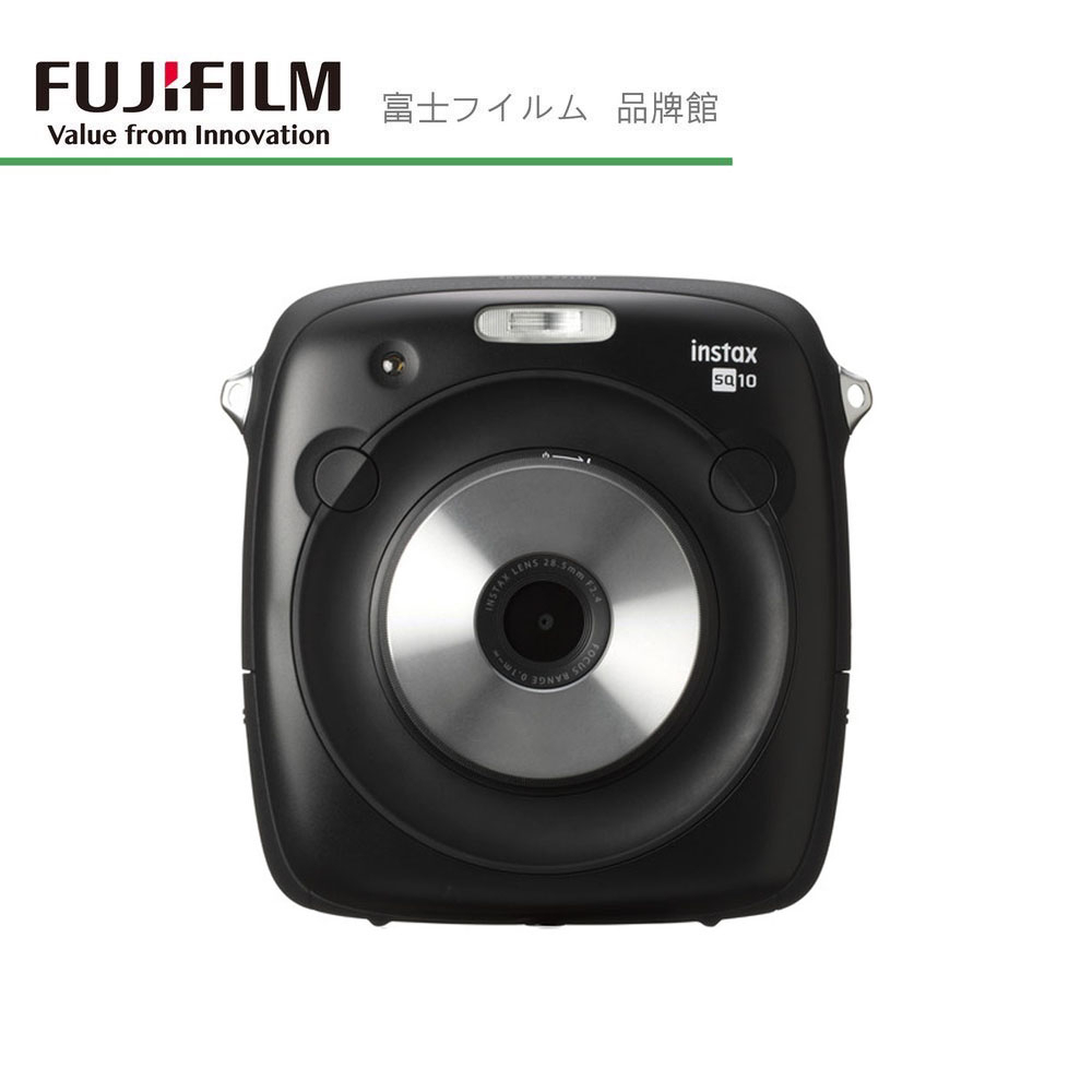 FUJIFILM 富士 instax SQUARE SQ10 拍立得 相機 黑色 公司貨