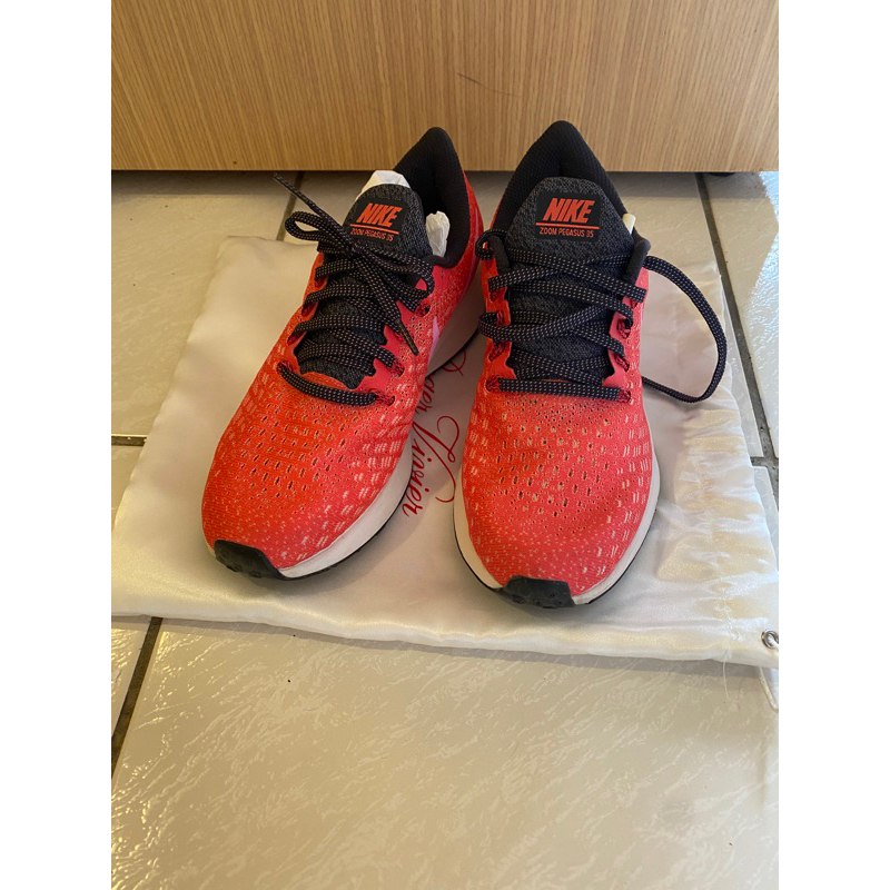 Nike Zoom Fly 4 女 橘紅運動 氣墊 慢跑鞋 CT2401-600