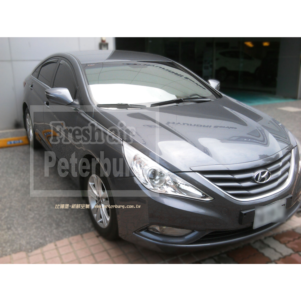 現代HYUNDAI SONATA 2006-2012年【崁入式晴雨窗-標準款】比德堡 內崁 嵌入 內嵌