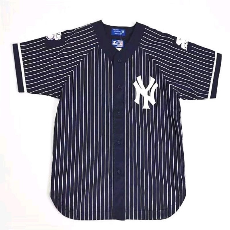 STARTER NY 紐約 洋基隊 短袖 棒球衫 球衣 嘻哈 饒舌 尺寸S~XL