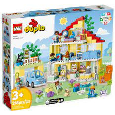 自取3600【台中翔智積木】LEGO 樂高 DUPLO 得寶系列 10994 三合一城市住家