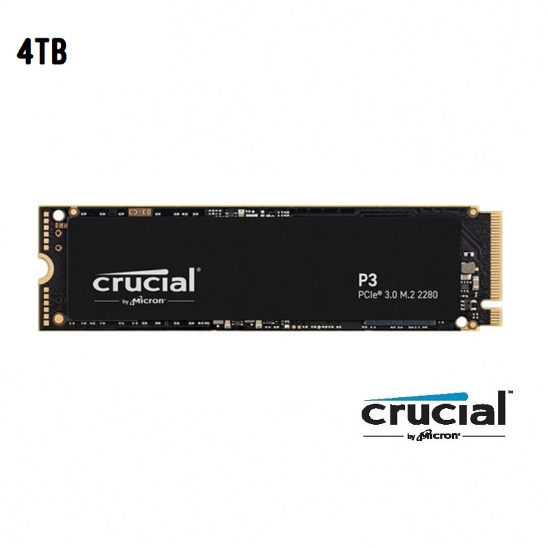 Micron 美光 Crucial P3 4TB Gen3 M.2 SSD固態硬碟