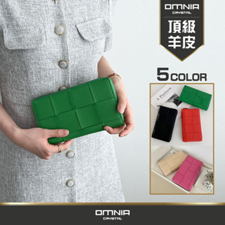 【whose bag】韓國omnia mark真皮長夾 女生皮夾 錢包 no.3365t