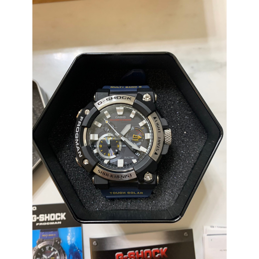 CASIO G-shock 手錶 FROGMAN蛙人系列GWF-A1000-1A2