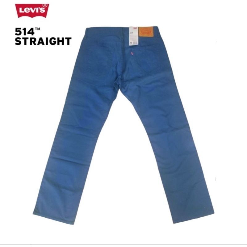 🇺🇸正版美國Levi's 514 SLIM Staight fit PANTS 直筒休閒褲👖海軍藍色/卡其黃色/深藍色