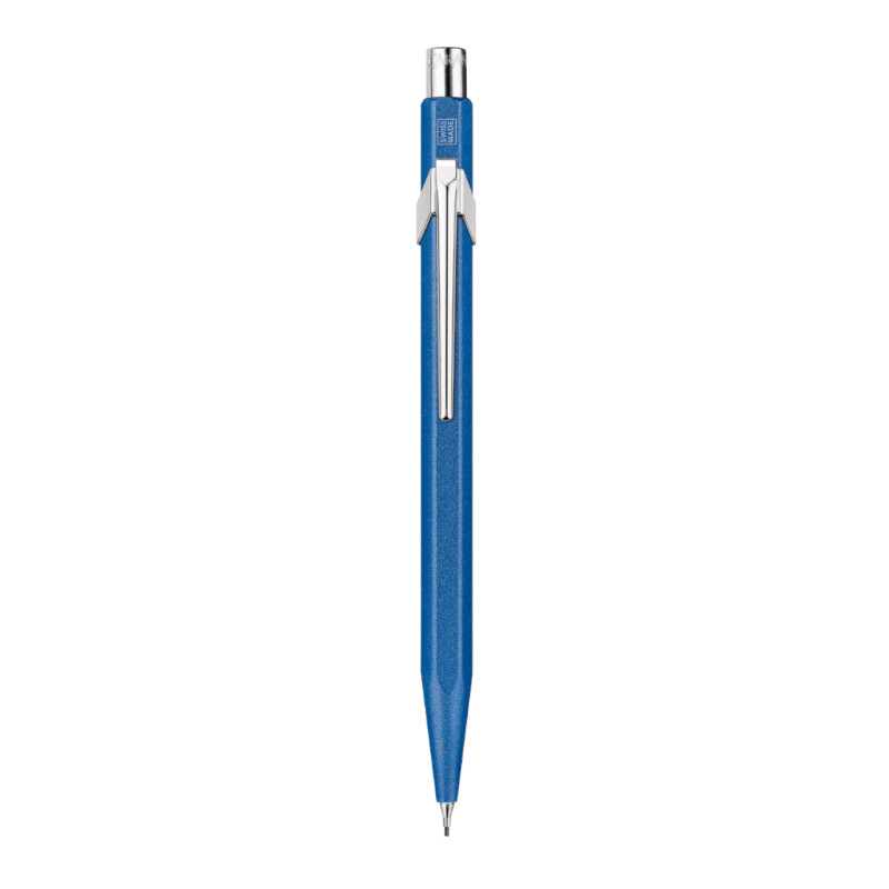 CARAN d'ACHE卡達 844 COLORMAT-X自動鉛筆(0.7mm)(禮盒)-藍色 墊腳石購物網