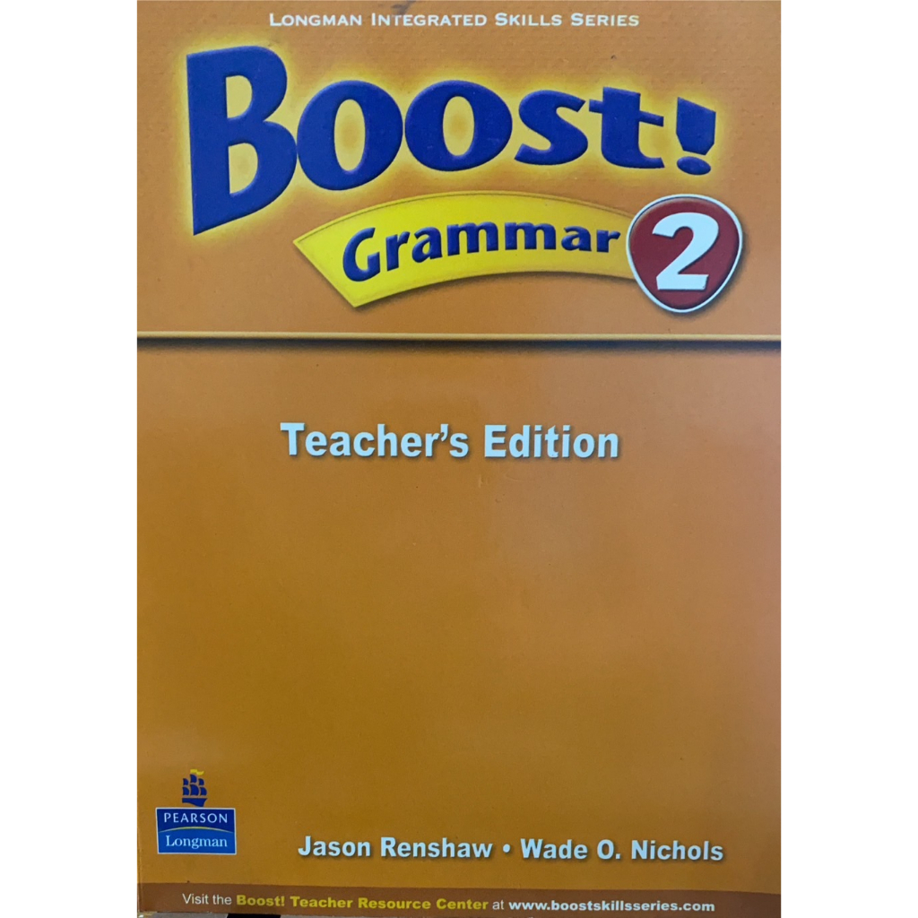 LONGMAN Boost ! Grammar 2 Teacher's Edition