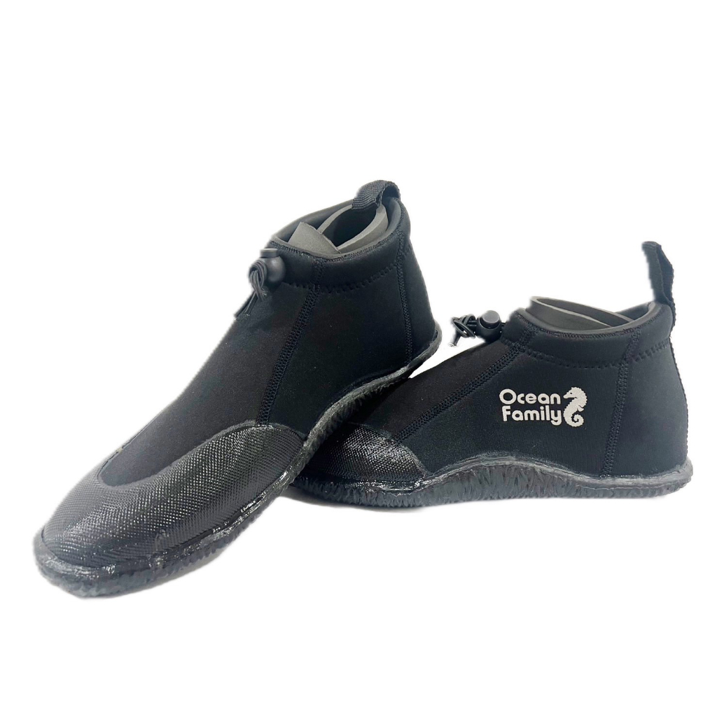 3MM 短筒膠底防滑鞋 潛水鞋 浮潛鞋 農耕鞋 防滑鞋 BS-085 (自產自銷)