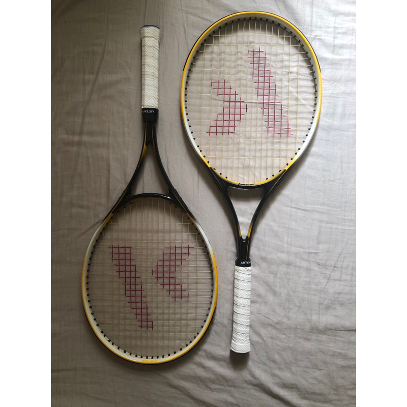 (兩支、握柄已換新)Kawasaki 網球拍 /KOBE-995/ AERO WIDE BODY