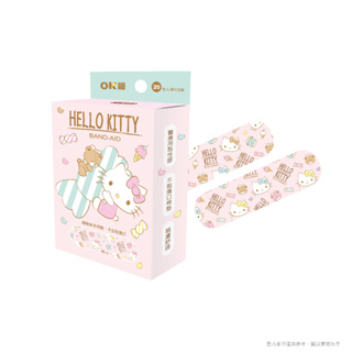 【台歐】三麗鷗 Hello Kitty 醫療防水OK繃-20入