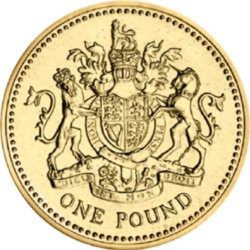 英國 1983錢幣 硬幣 紀念幣 女王 絕版