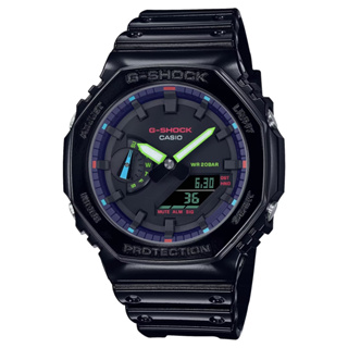 CASIO卡西歐 G-SHOCK八角虛擬彩虹系列/GA-2100RGB-1A