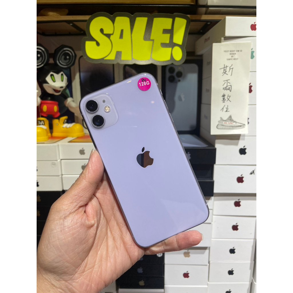 【外觀佳】Apple iPhone 11 128G 紫 6.1 吋 蘋果 i11 現貨 有實體店 可面交 L1724