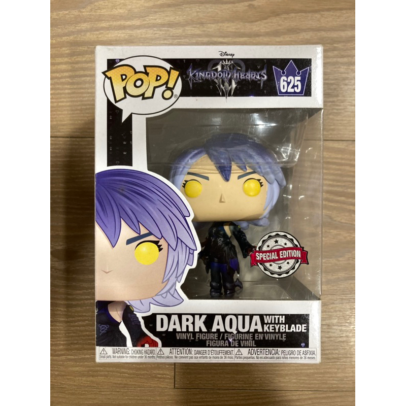 全新 Funko Pop 授權公仔 3.75吋 王國之心 Kingdom Hearts 亞克雅 Dark Aqua