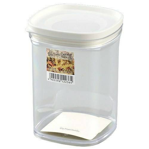 日本製 INOMATA 可疊式食物保存罐/ 物儲藏罐 密封罐 密封保鮮盒 零食罐 透明收納罐 蒜片收納罐