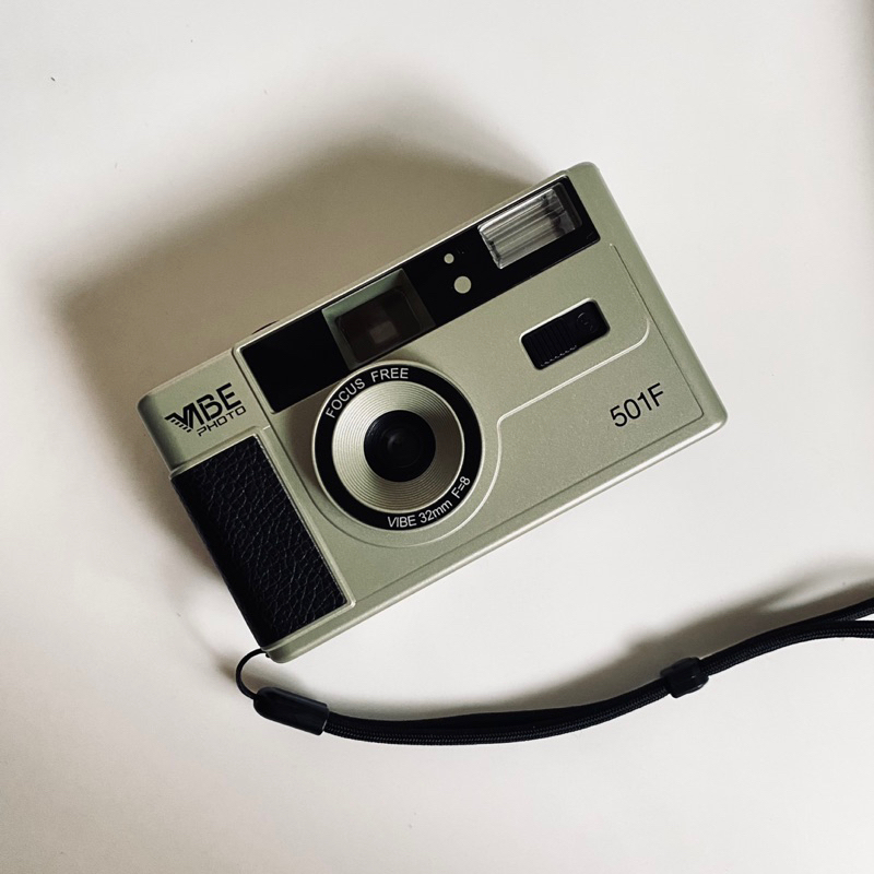 德國🇩🇪復古相機 VIBE 501F 含電池 底片相機 內建閃光燈 傻瓜相機 可換底片