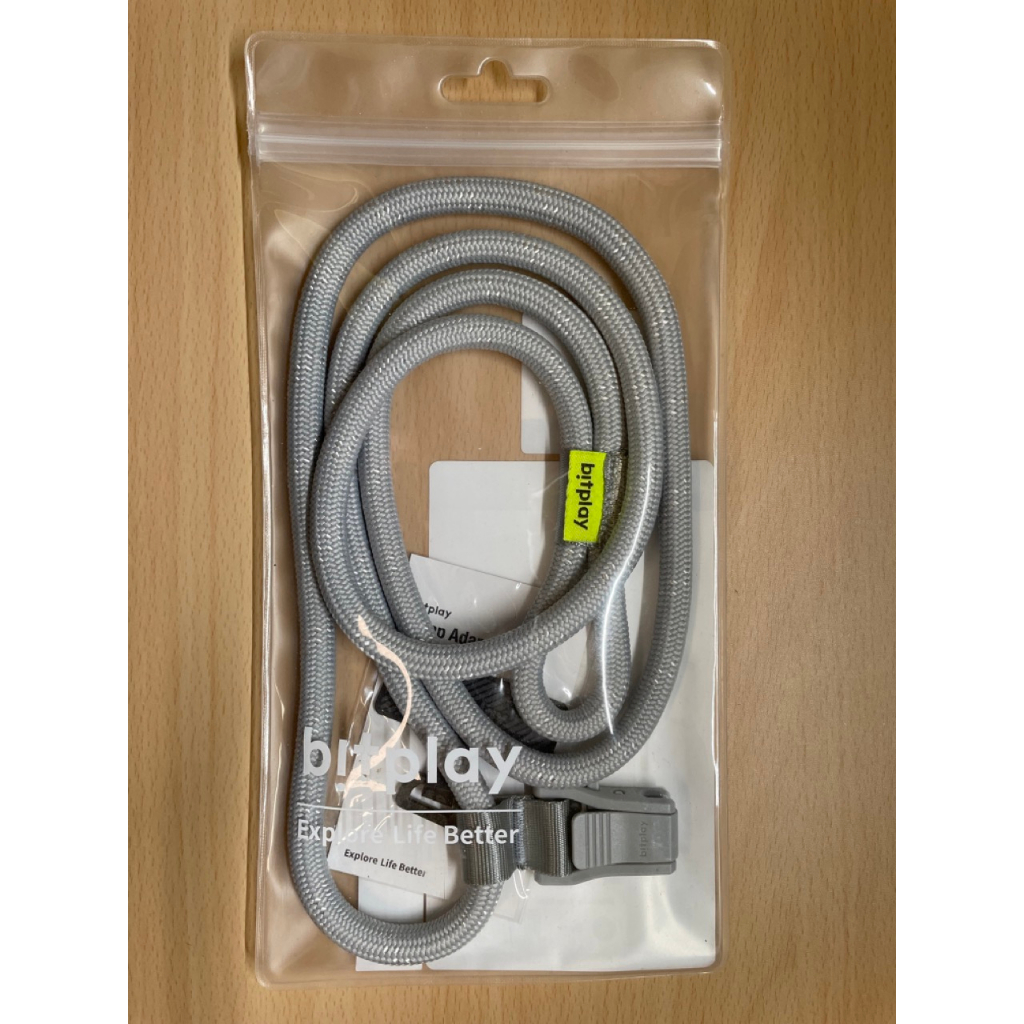 [九成新] Bitplay 掛繩 風格掛繩 8mm 多工機能背帶 手機掛繩 手機背帶 贈掛繩夾片墊片