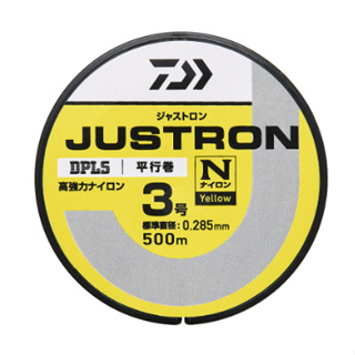 2023.03 上市 DAIWA JUSTRON DPLS 尼龍線 500米 釣線 母線 黃色