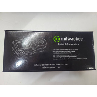 現貨 新款黑色 Milwaukee 海水比重計 MA887 數位鹽度計 電子比重計 海水 比重計 鹽度比重計【♬♪貓的