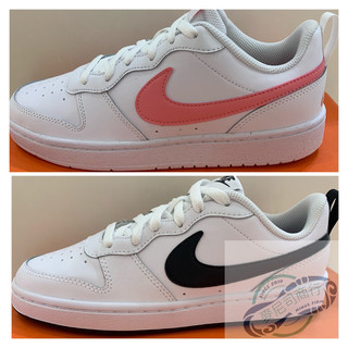NIKE COURT BOROUGH LOW 2 (GS)BQ5448-104(白黑）124（白粉）