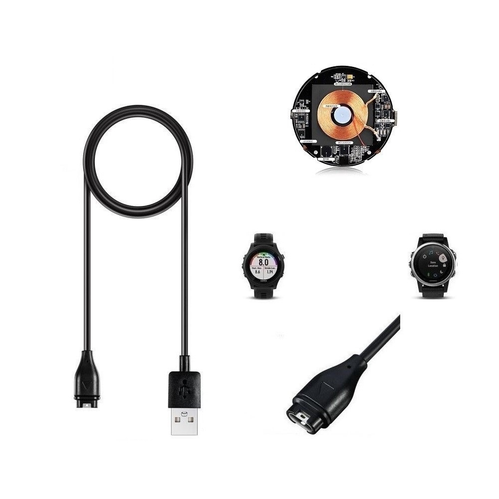 【充電線】適用 Garmin Instinct 2X Solar 智慧 手錶 穿戴 充電 USB充電器