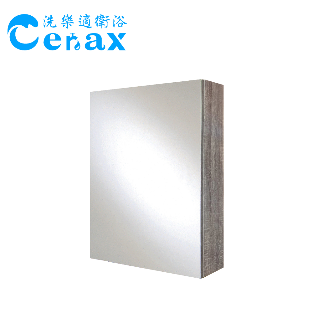 【CERAX洗樂適衛浴】Laister 萊斯特木紋發泡板單面鏡櫃 55CM(2498-K22)