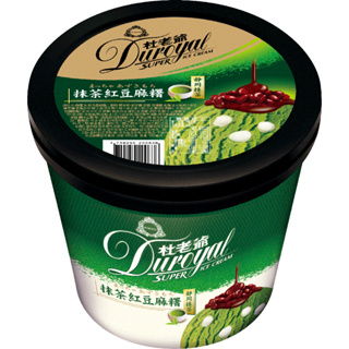 ‭【杜老爺】超級抹茶紅豆冰淇淋1L