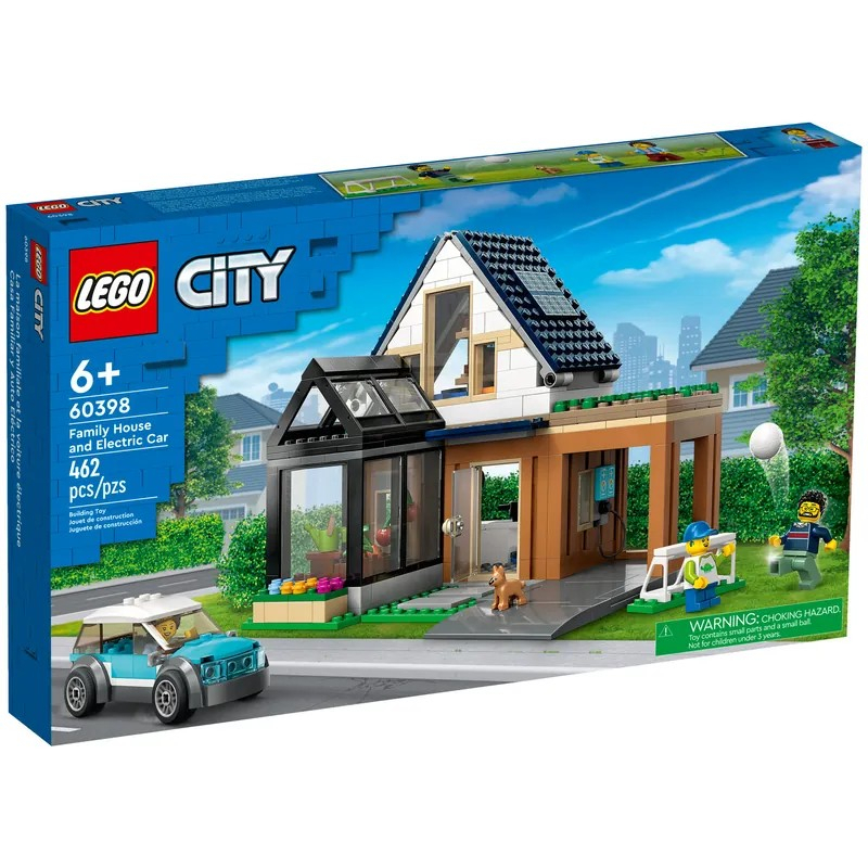 樂高LEGO City系列 城市住家和電動車 60398