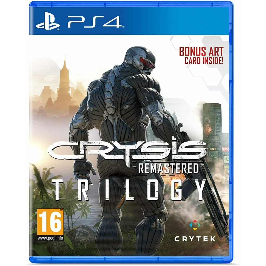 PS4 末日之戰重製版 三部曲 中文版 孤島危機【皮克星】全新現貨 Crysis Remastered Trilogy