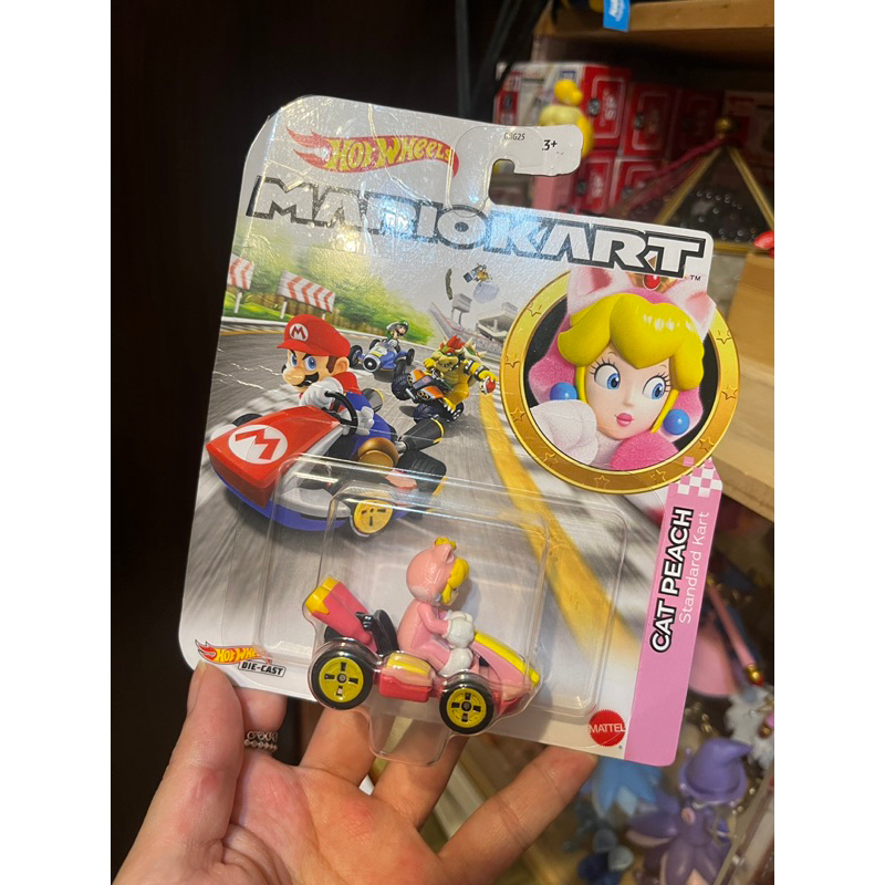 「全新現貨」風火輪 瑪利歐賽車 玩具車 貓咪碧姬公主款