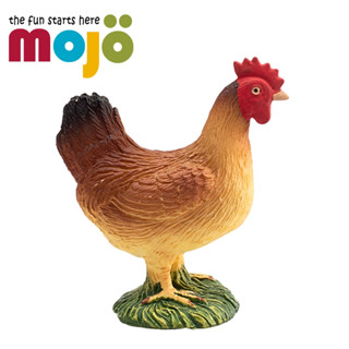 Mojo Fun動物模型-母雞(站姿)/公仔/動物/模型/玩具