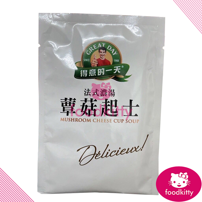 【foodkitty】 台灣出貨 得意的一天 法式蕈菇起士濃湯 21公克