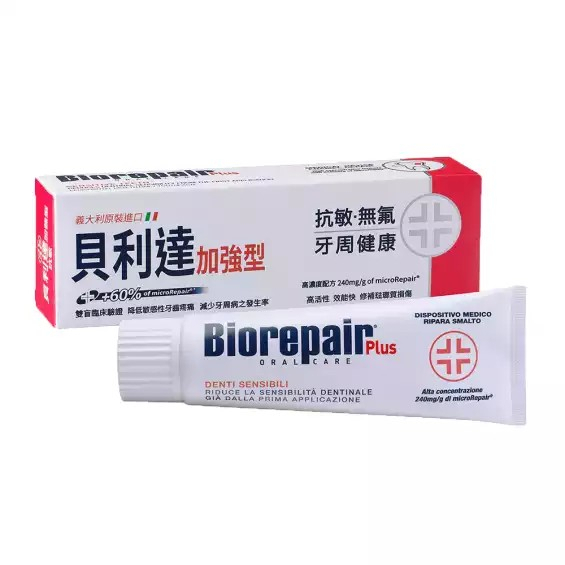 Biorepair 貝利達 琺瑯質修護牙膏 義大利正品 ( 多款任選 ) 75ml / 條 │現貨│【久億藥局】