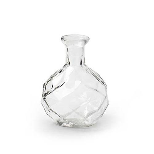 荷蘭 Jodeco Glass 北歐窄口不規則玻璃花器/ 小　eslite誠品