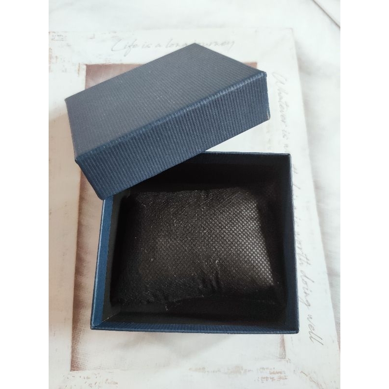 ［滿99元出貨］現貨 發貨快 手錶盒 禮品盒 首飾盒 手鍊盒 包裝盒 禮物盒 藍色 黑色 硬錶盒