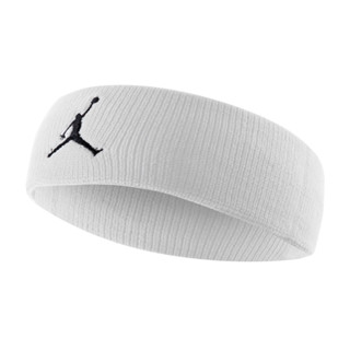 NIKE 頭帶 JORDAN JUMPMAN 頭套 頭帶 運動 籃球 喬丹 毛巾 吸汗 白 JKN00101OS
