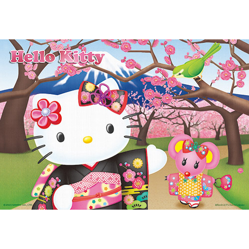 Hello Kitty 花見八重櫻拼圖300片-238