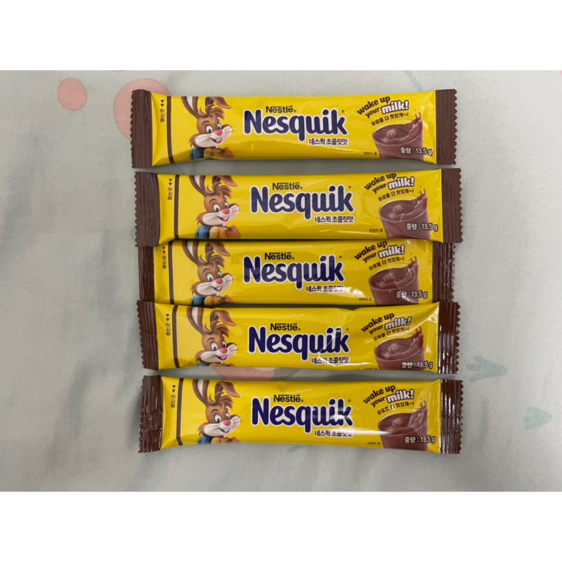 現貨免運❗️【韓國代購】Nestle 雀巢/Nesquik 巧克力沖泡包/巧克力飲料/巧克力牛奶/可可粉/隨身包