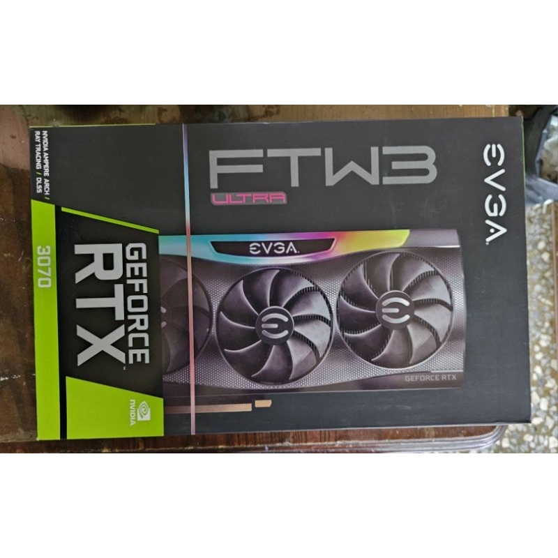 顯示卡 evga rtx3070 xc3 ultra gaming(二手)